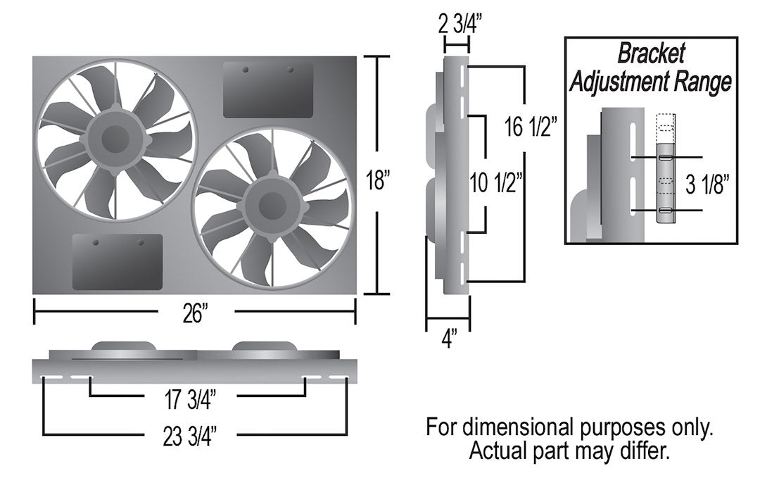Product of Derale 16927 Cooling Fan