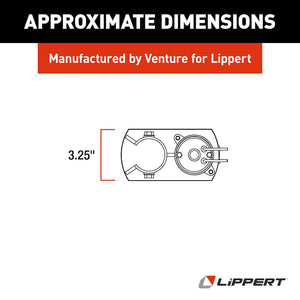Product of Lippert Components 132682 1/2 Horsepower Lippert 2 X 2 And 2.5 X 2.5 Electric Through Frame Slide Outs Slide Out Motor 