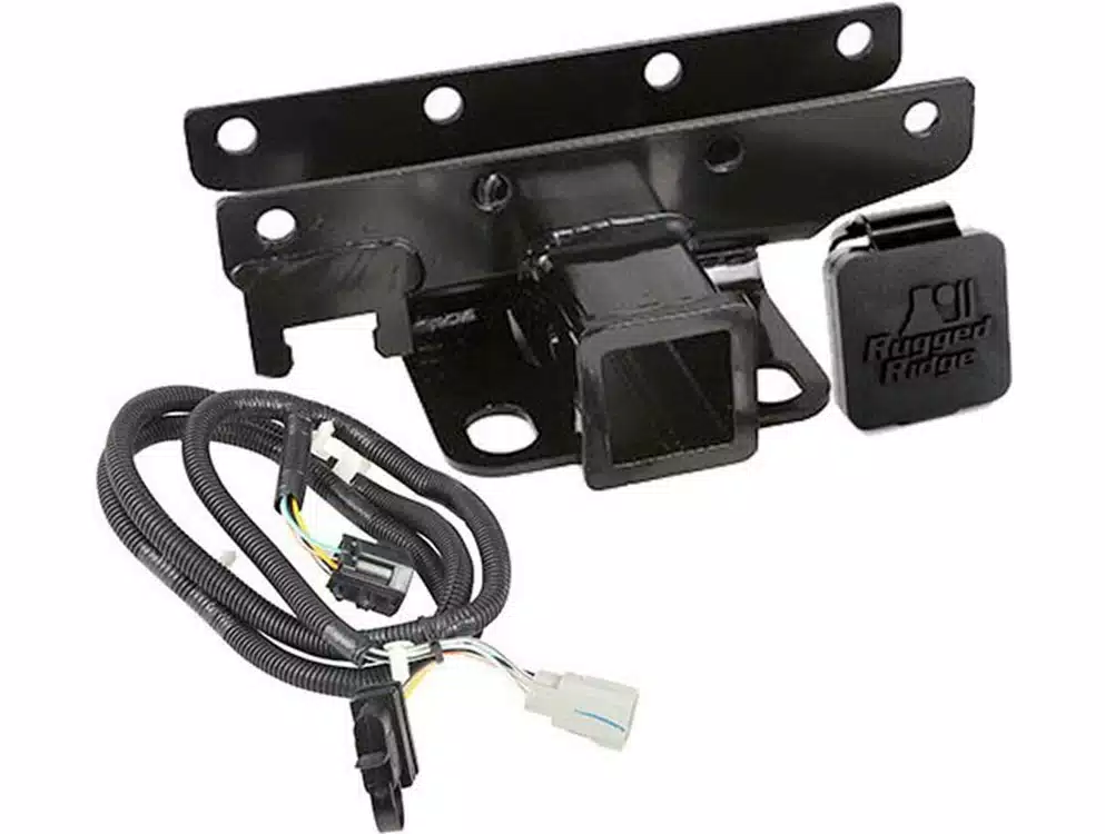Product of Rugged Ridge 11580.60 Class III Trailer Hitch Rear w/ 2 Inch Receiver 