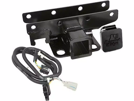 Product of Rugged Ridge 11580.60 Class III Trailer Hitch Rear w/ 2 Inch Receiver 