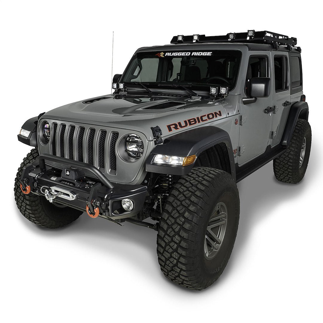 Product of Rugged Ridge 11549.05 Arcus™ Steel Powder Coated Bumper 