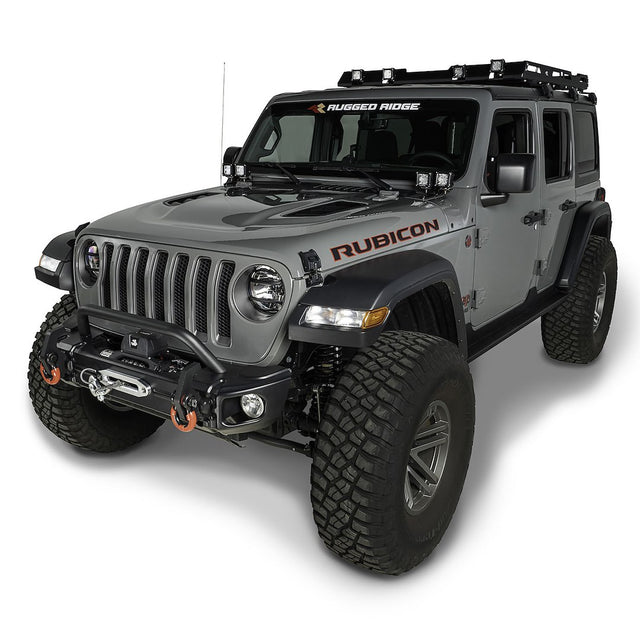 Product of Rugged Ridge 11549.05 Arcus™ Steel Powder Coated Bumper 