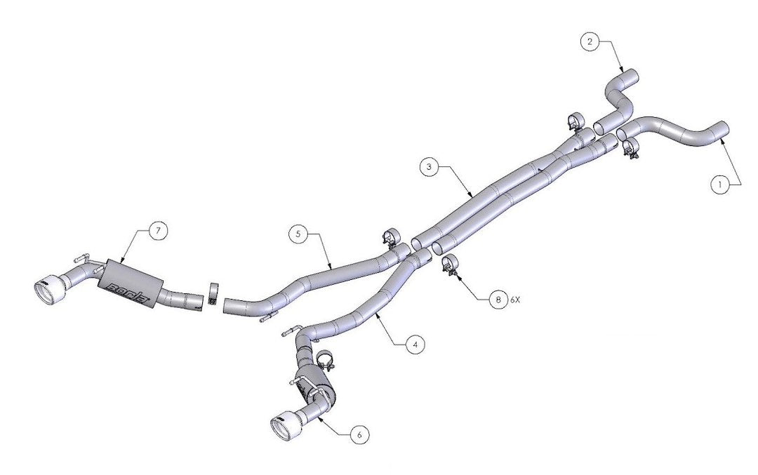 Borla 140280 Exhaust System Kit||140280_1.Jpg||86||b25140280||1187671