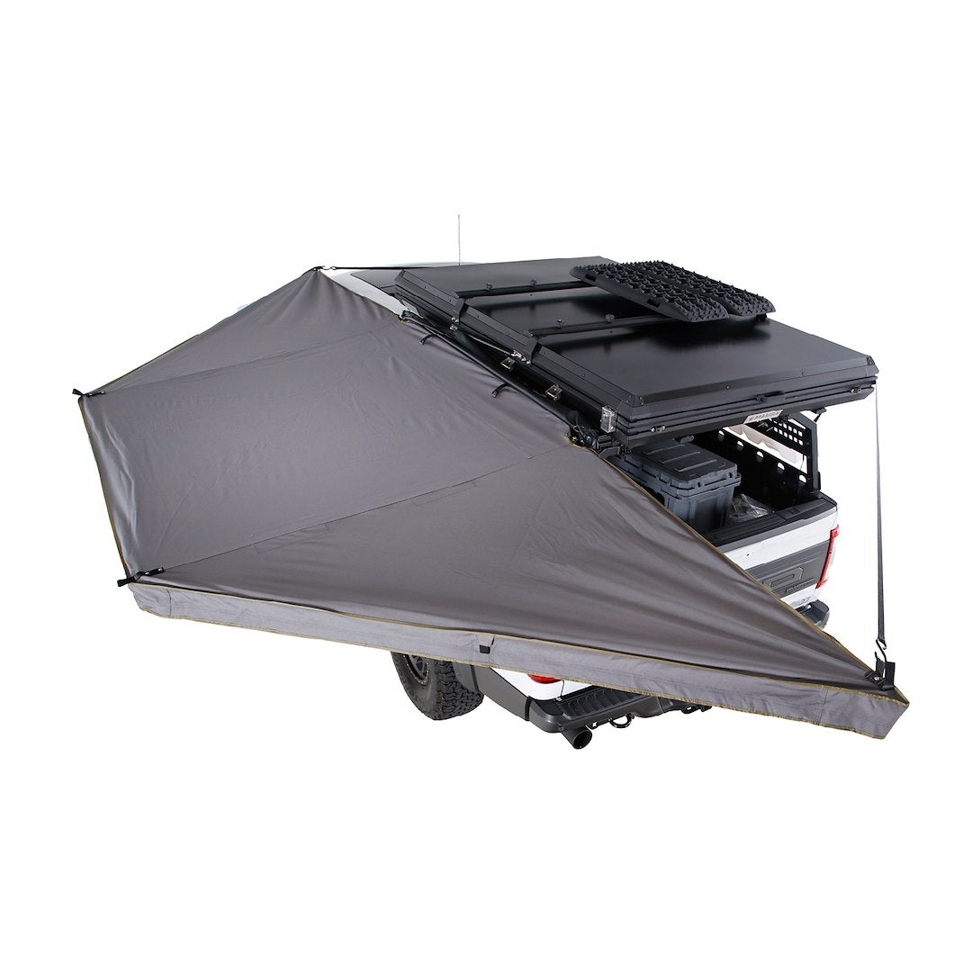 Product of Overland Vehicle Systems 19609917 SUV/Pickup Overlanding Manual Awning , Gray Solid 