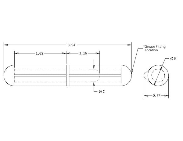 Buyers Products Fbp100gf Door Hinge||fbp100gf_1.Jpg||86||b83fbp100gf||2212616