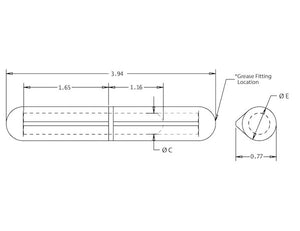 Buyers Products Fbp100gf Door Hinge||fbp100gf_1.Jpg||86||b83fbp100gf||2212616