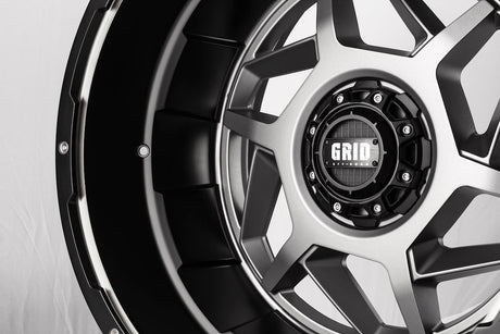 Product of Grid Wheels 20x9 Anthracite With Black Lip Wheel - Not Applicable Bolt Pattern 
