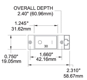 Blue Sea 7407-Bss Circuit Breaker||7400-Bss_1.Jpg||87||b6z7407bss||1277823