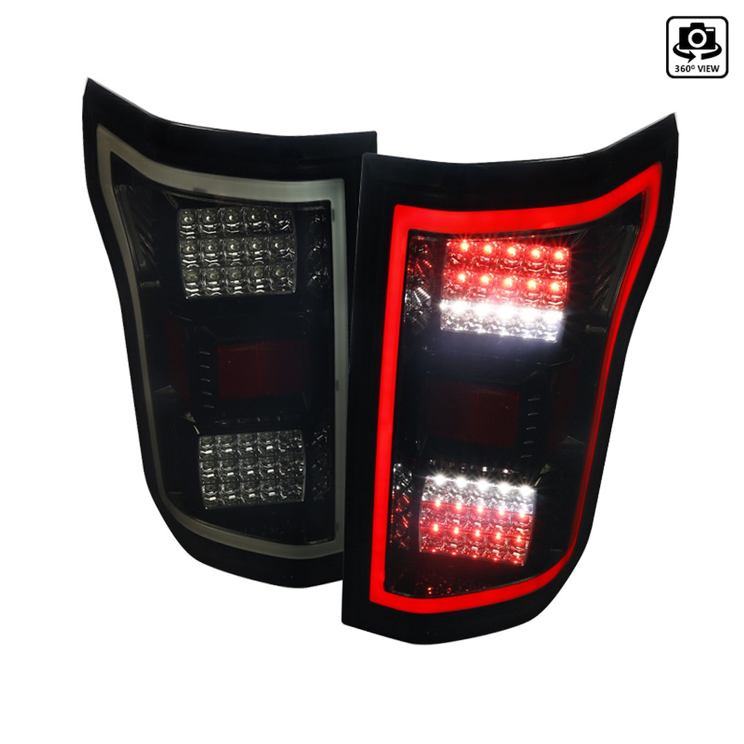 Product of Spec-D Tuning LT-F15018BBLED-TM Tail Light Assembly 