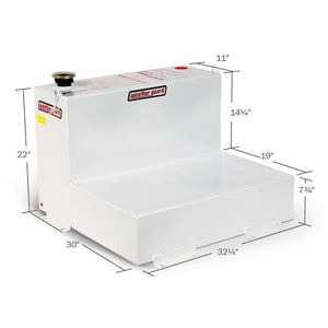 Product of Weather Guard (Werner) 350-3-02 Diesel Liquid Transfer Tank 50 Gallon L-Shape 