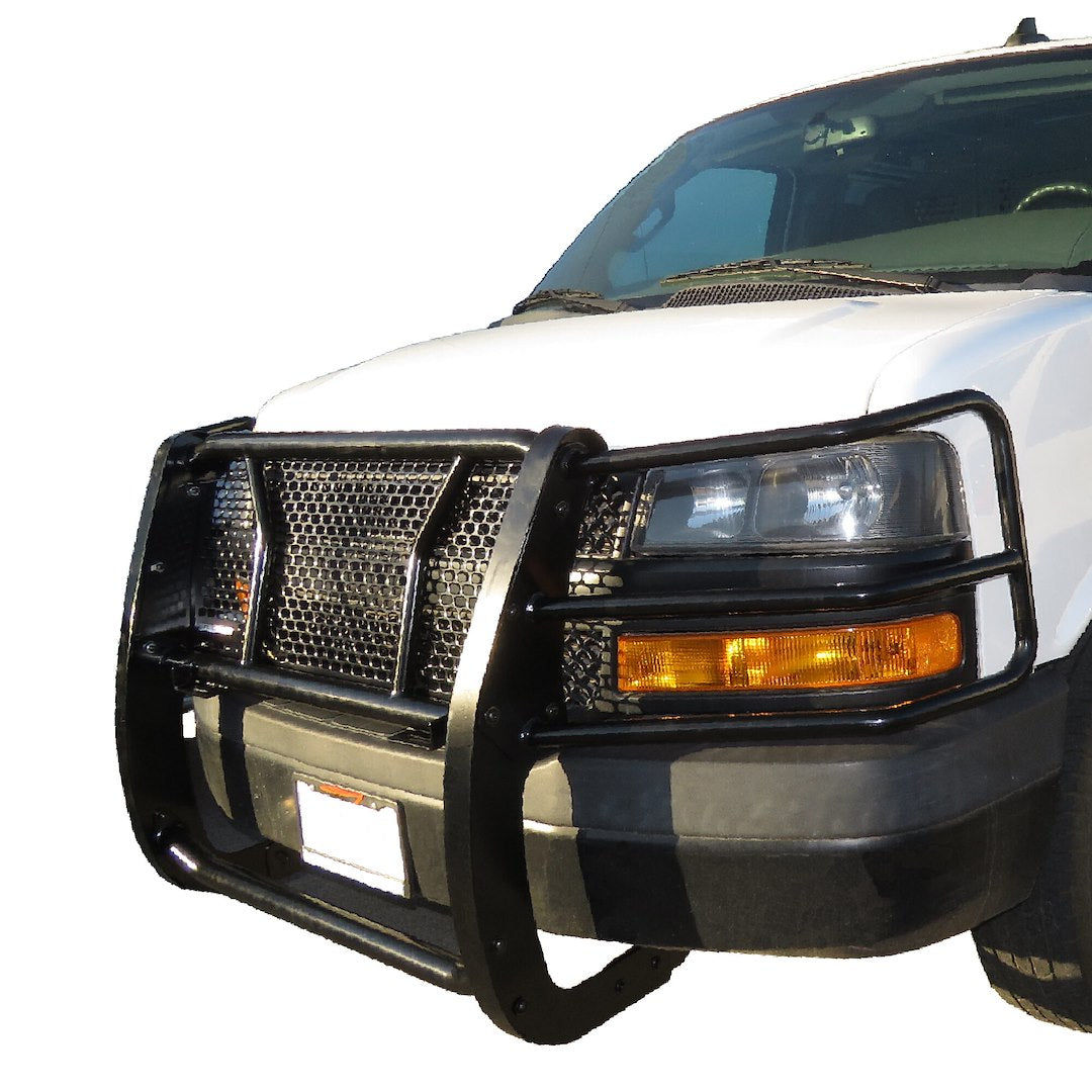 Product of Black Horse Offroad RU-GV02MA-B Grille Guard  