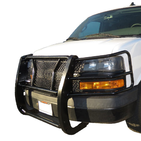 Product of Black Horse Offroad RU-GV02MA-B Grille Guard  