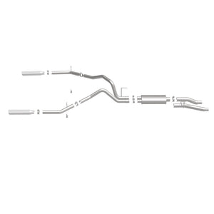 Product of Magnaflow Performance 16520 Exhaust System Kit Cat-Back System Dual Exhaust System Kit 