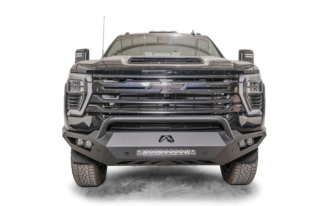 Product of Fab Fours CH24-V6152-1 Vengeance Steel Matte Powder Coated Bumper 