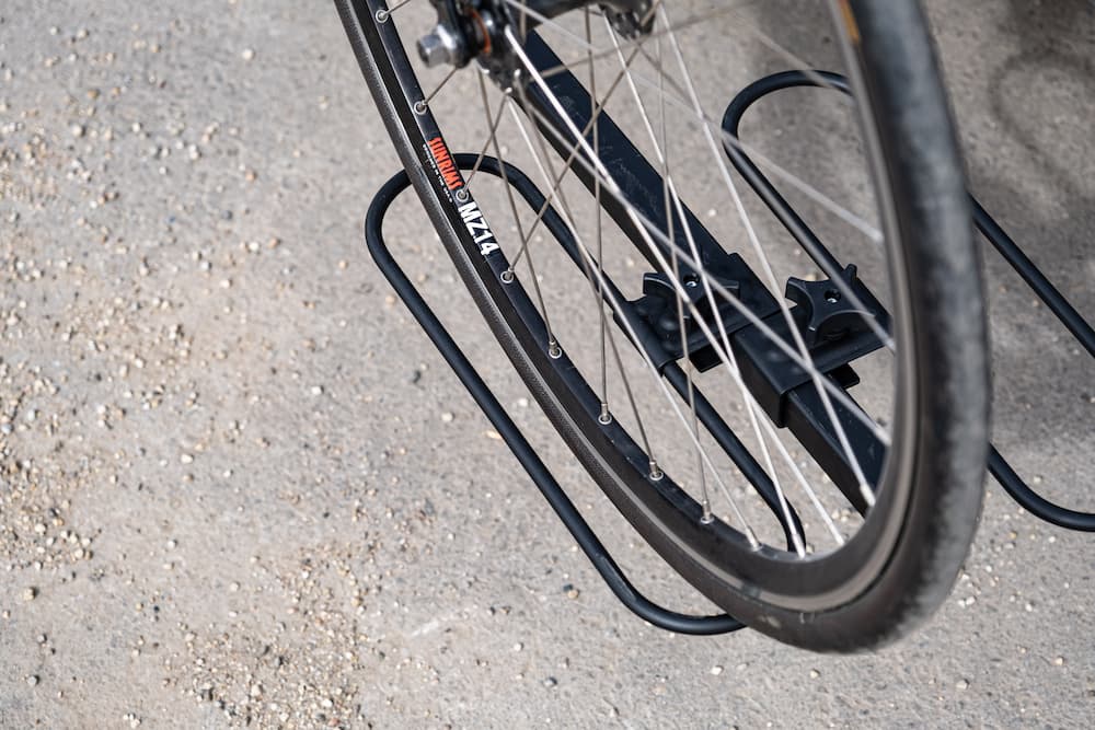 Product of Swagman 64650 2 Bikes Bike Wheel Rests In Loop Bike Rack - Receiver Hitch Mount No 
