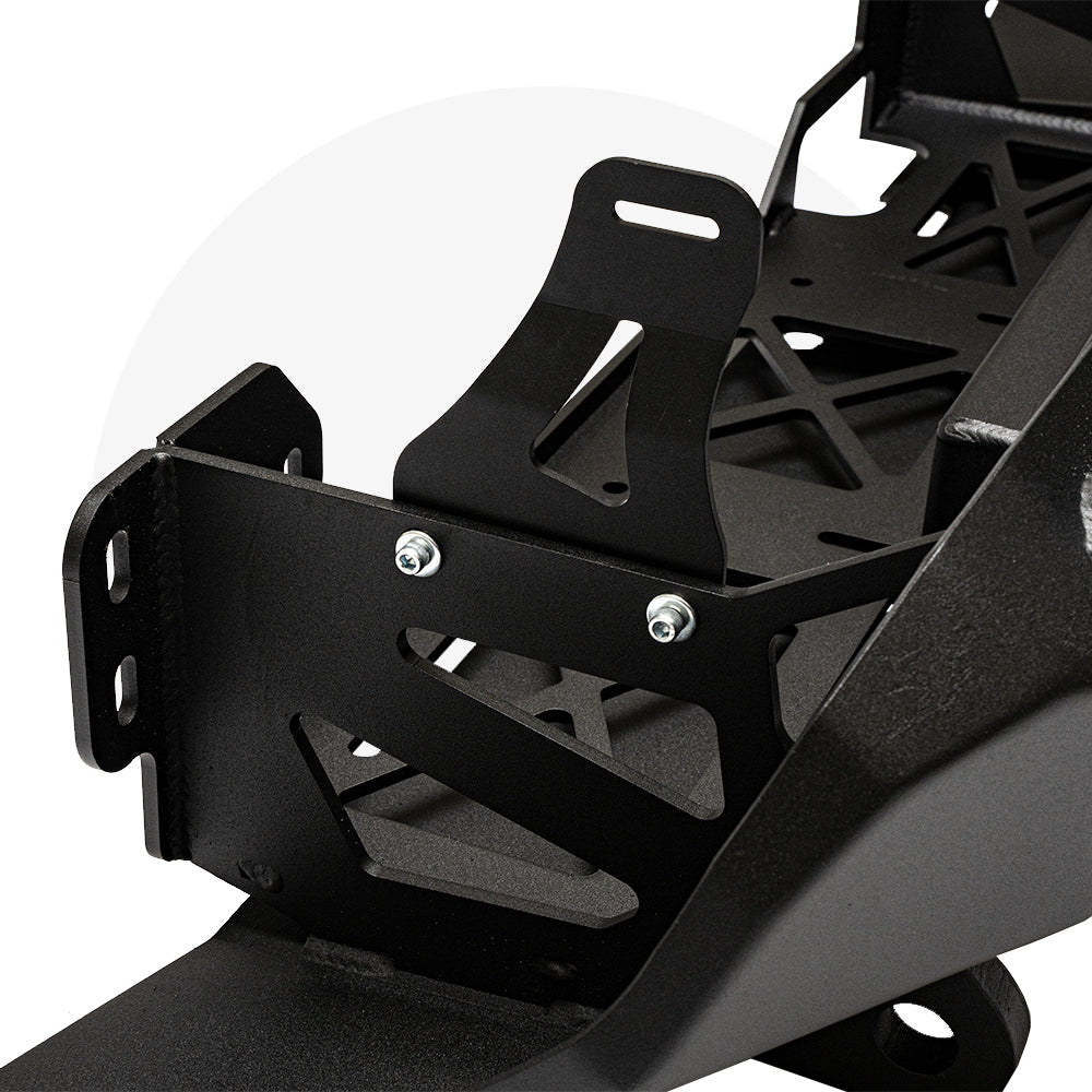 Product of Cali Raised LED CR3198 Steel Powder Coated Bumper 