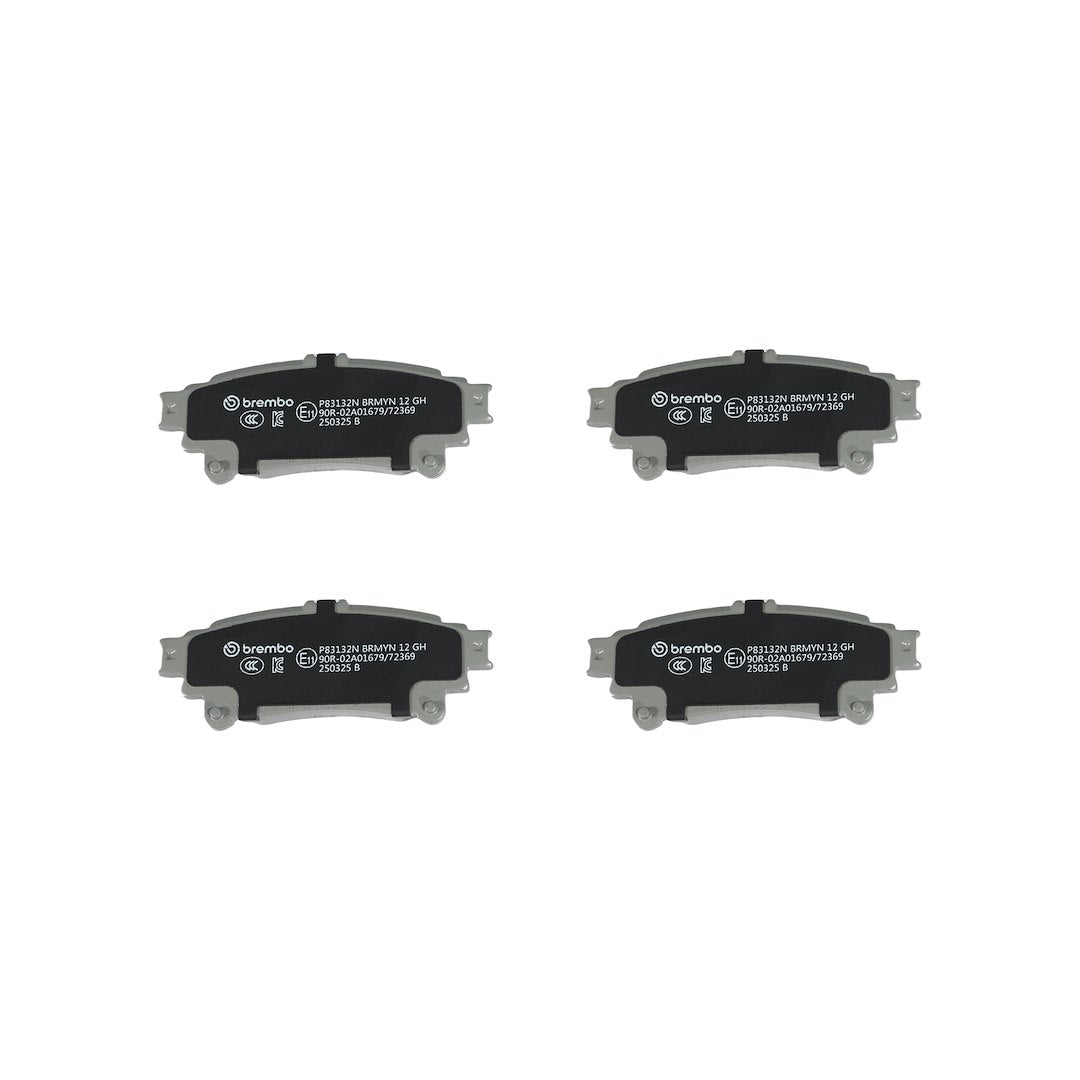 Brembo P83132n Brake Pad||p83132n_Bac.Jpg||87||brmp83132n||1754138
