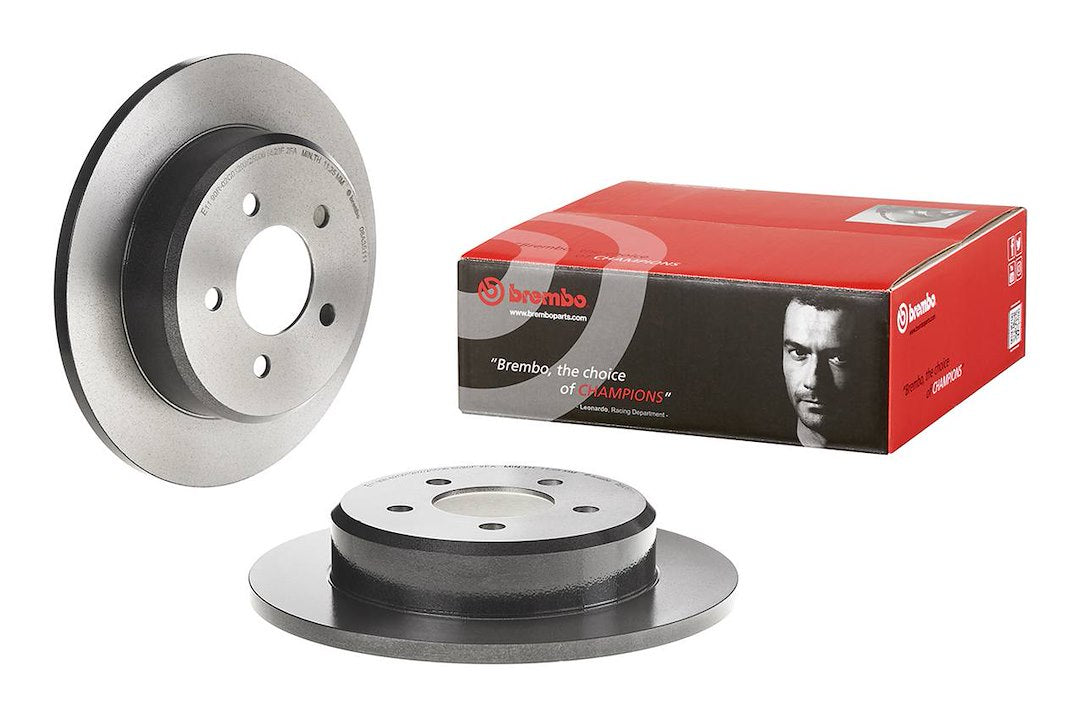 Product of Brembo 08A35111C02 Solid 1 Piece Brake Rotor 