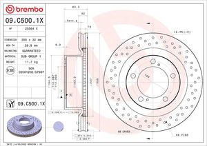 Brembo 09c5001xc02 Brake Rotor||09c5001xc02_3.Jpg||88||brm09c5001x||1684310