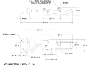 Buyers Products 3049352 Tool Box Latch||3049352_12.Jpg||95||b833049352||2212137