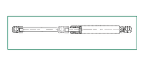 Jr Products Gsni-2125-90 Multi Purpose Lift Support||gsni-2300-100_3.Png||88||j45gsni212590||1656653
