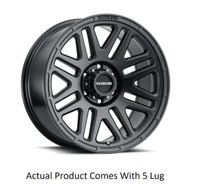 Product of Raceline 17x8.5 Black Wheel - 5x5.00 Bolt Pattern 