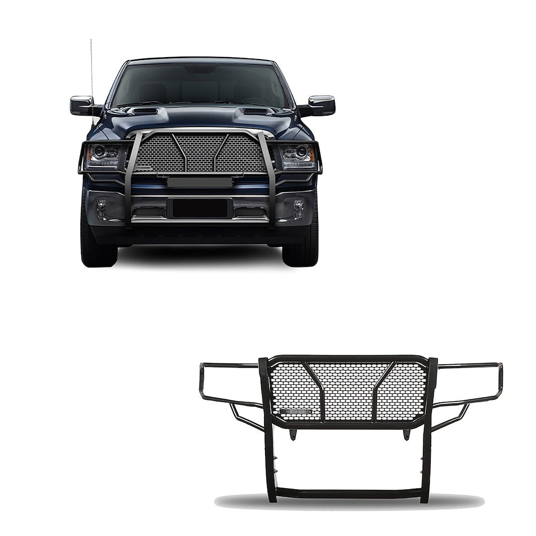 Product of Black Horse Offroad RU-DORA09-B Grille Guard Modular Black Powder Coated 