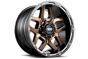 Product of Grid Wheels 17x9 Bronze With Black Lip Wheel - Not Applicable Bolt Pattern 