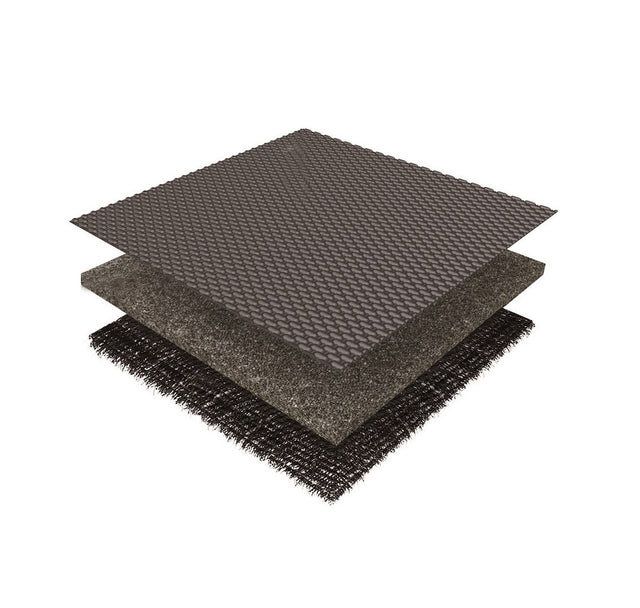 Product of 3D Mats KAGU L1JP01901509 Black Thermoplastic Rubber Of Carbon Fiber Texture Floor Liner 
