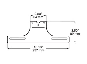 Peterson Mfg. V25900-09 License Plate Bracket||prnv25900-09_1.Jpg||86||p6jv2590009||1729104