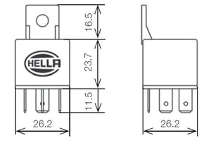 Hella Marine Lights 933332181 Multi Purpose Relay||933332181_2.Jpg||87||hlt933332181||1774293