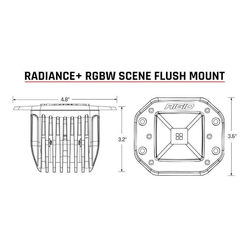 Rigid Lighting 682153 Driving/ Fog Light||682153_2.Jpg||87||r2g682153||1197725