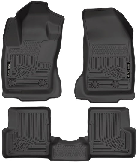Product of Husky Liner WeatherBeater™ 99081 Black Thermoplastic Polyolefin (TPO) Floor Liner 