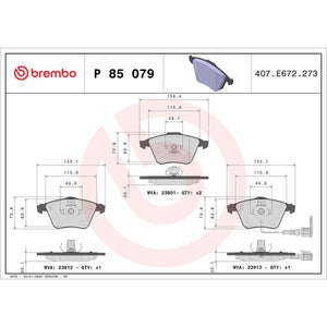 Brembo P85079 Brake Pad||p85079_Drw.Jpg||88||brmp85079||1754291