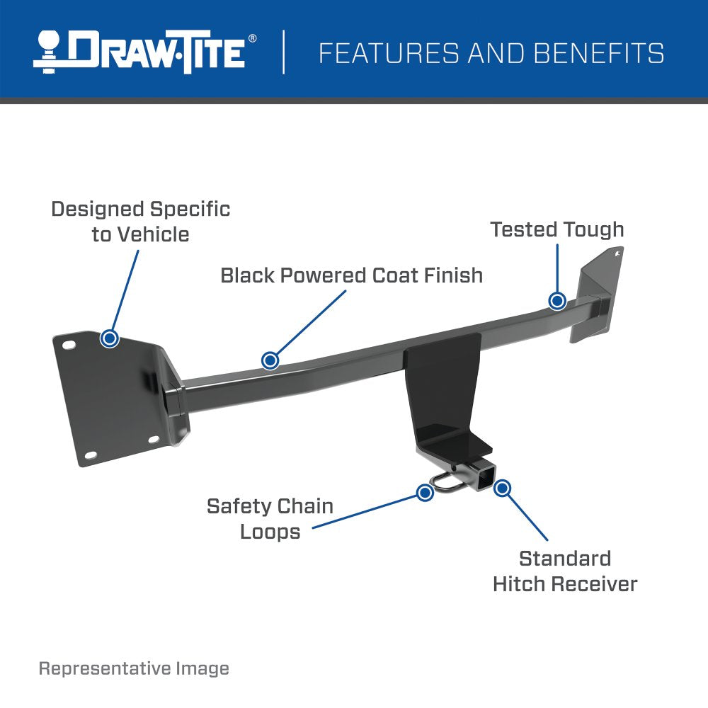Product of Draw-Tite 24808 Class I Trailer Hitch Rear w/ 1-1/4 Inch Receiver 