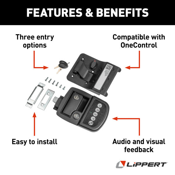 Product of Lippert Components 2022119636 Entry Door Lock
