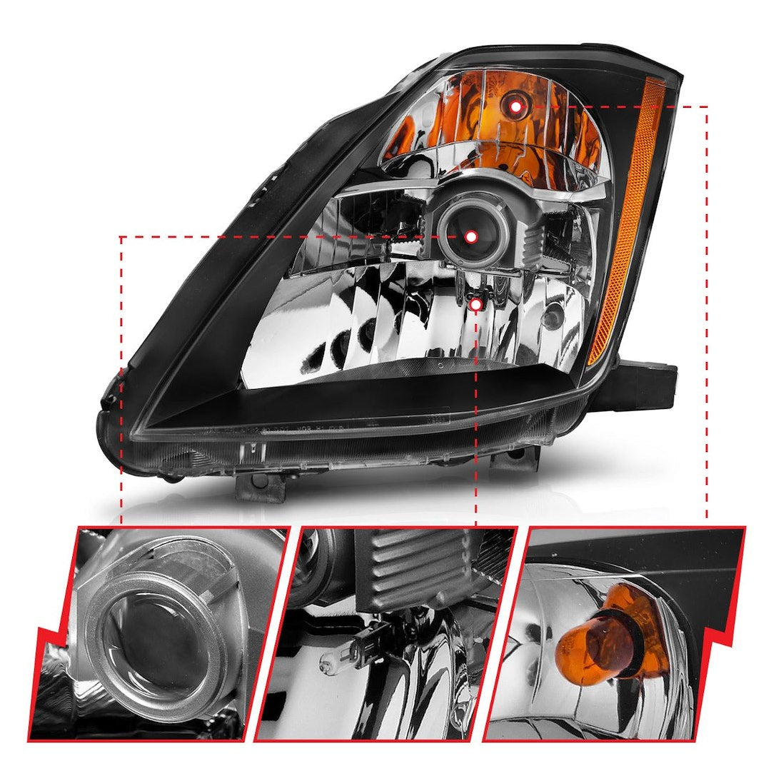 Anzo Usa 121108 Headlight Assembly||121108_1.Jpg||86||a1r121108||862443
