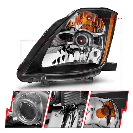 Anzo Usa 121108 Headlight Assembly||121108_1.Jpg||86||a1r121108||862443