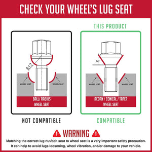 Product of Coyote Wheel Accessories 5100-25-57-M1415blk Wheel Spacer