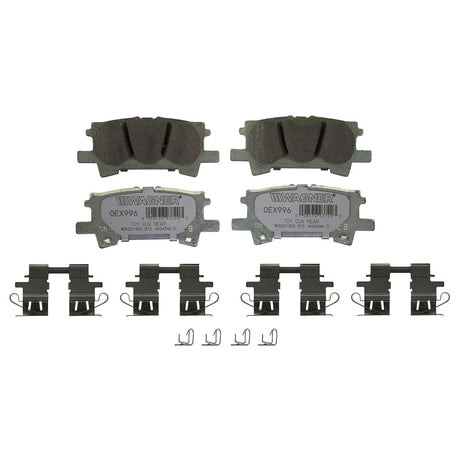 Wagner Brakes Oex996 Brake Pad||oex996.Jpg||85||w66oex996||2222566