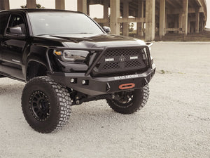 Product of Road Armor 9161F4B Stealth Pre-Runner Steel Satin Powder Coated Bumper 