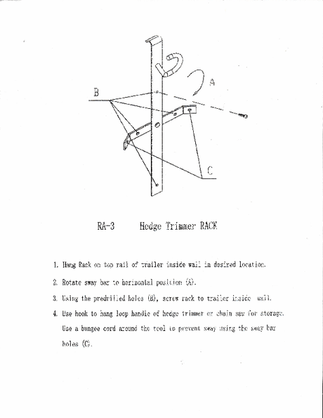 Product of Rack-Em Ra-3 Tool Organizer