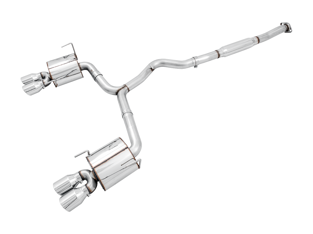 Product of AWE Tuning 3015-42104 Touring Edition Cat-Back System Single Exhaust System Kit 