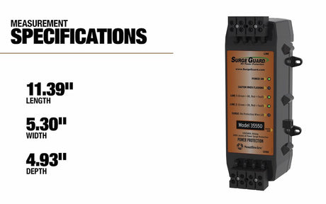 Product of SouthWire Corp. 35550 120 Volt 50 Amp Surge Protector 