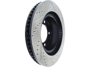 Product of Stop Tech/ Power Slot 127.44162R SportStop ® Drilled And Slotted Drilled And Slotted 1-Piece Brake Rotor 