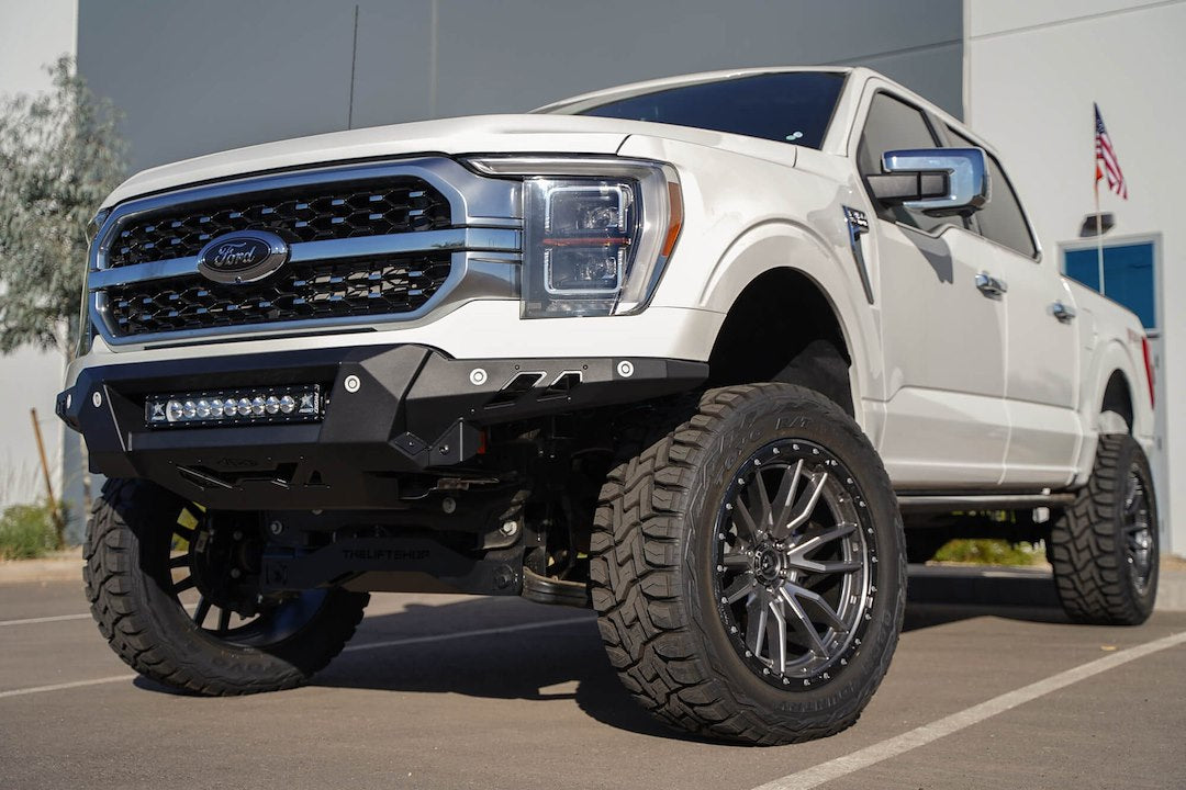 Product of Addictive Desert Designs F190300010103 Black Label Steel Powder Coated Bumper 