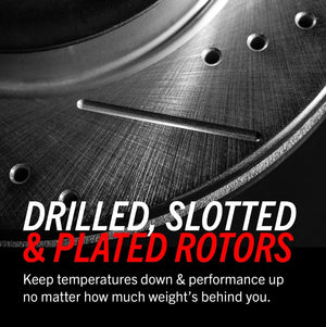 Product of Power Stop AR86002XR Evolution Series Drilled And Slotted 1-Piece Brake Rotor 