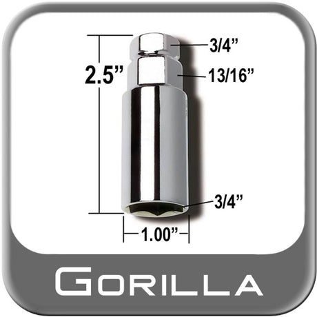 Gorilla 3434ds Lug Nut Socket||3434ds-1.Jpg||86||g203434ds||2215657