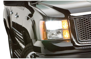 Product of Bushwacker 40939-02 Non-Exposed Fasteners Black Fender Flare - Set Of 4 