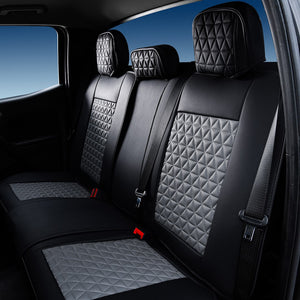 Seat Cover Solutions 04sbg Seat Cover||black And Grey Backseats.Jpg||85||scv04sbg||1744934